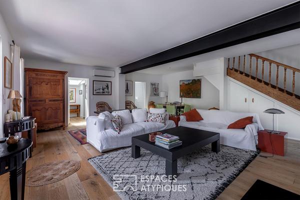 L’élégance d’une maison basque bercée par la nature