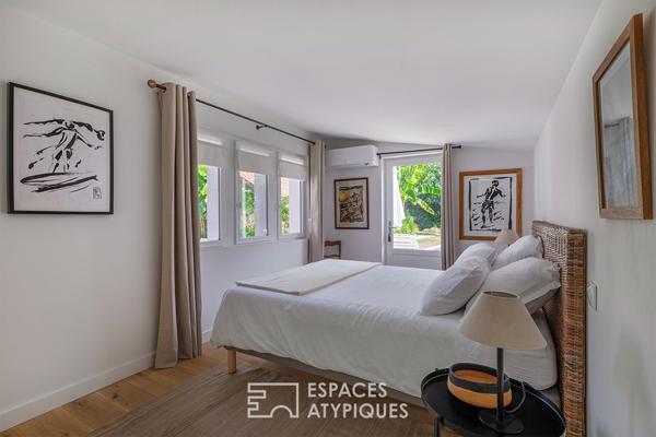 L’élégance d’une maison basque bercée par la nature