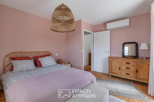 L’élégance d’une maison basque bercée par la nature