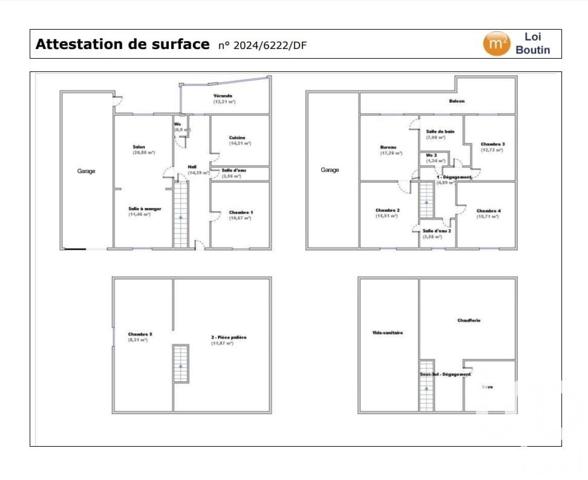 Maison de ville 8 pièces de 244 m² à Lyon (69003)