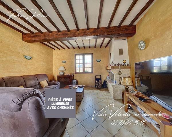 Maison en pierre avec Piscine et Terrain