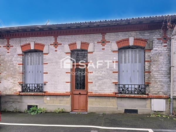 MAISON  AVEC TERRAIN A FORT POTENTIEL