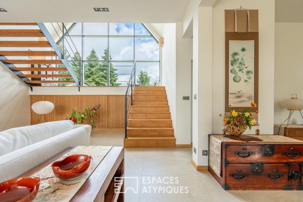 La villa d’architecte aux courbes contemporaines