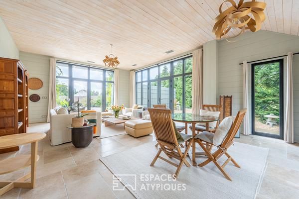 La villa d’architecte aux courbes contemporaines