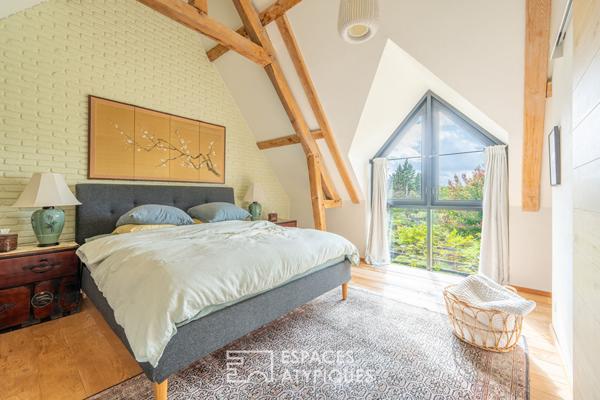 La villa d’architecte aux courbes contemporaines