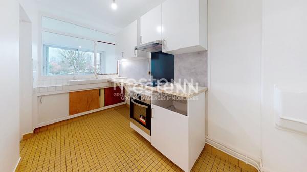 A louer à LONGJUMEAU, appartement de 4 pièces avec 3 chambres, loggia et box en sous-sol