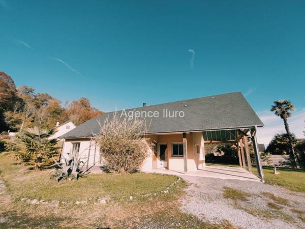 Location non meublée - Maison - Proximite oloron-sainte-marie - Réf.:2017152-1 VALLEE DE BARETOUS - ANCE - A LOUER MAISON RECENTE DE PLAIN-PIED