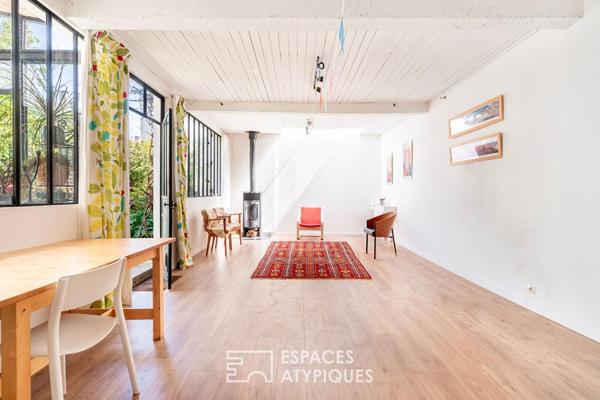 Charmante maison avec atelier et véranda