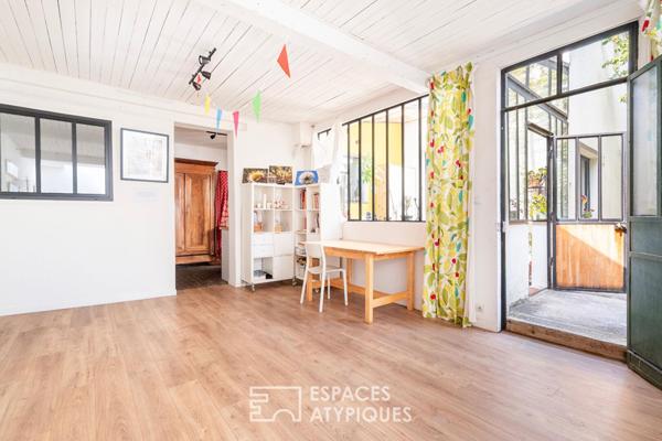 Charmante maison avec atelier et véranda