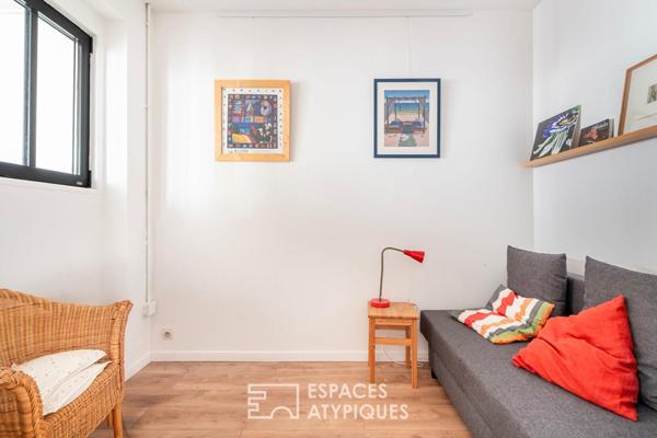 Charmante maison avec atelier et véranda