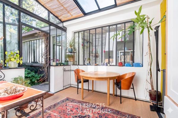 Charmante maison avec atelier et véranda