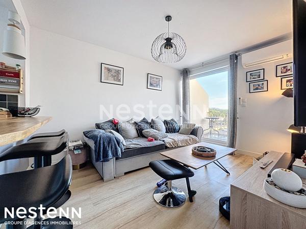 Beau T3 à Gruissan de 50 m², 3 balcons et équipements modernes
