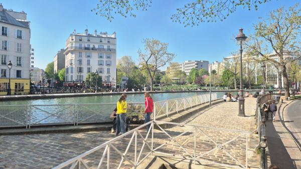 2 pièces rue Bichat à deux pas du Canal !