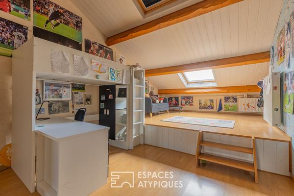 Maison avec appartement indépendant et piscine dans un écrin de verdure