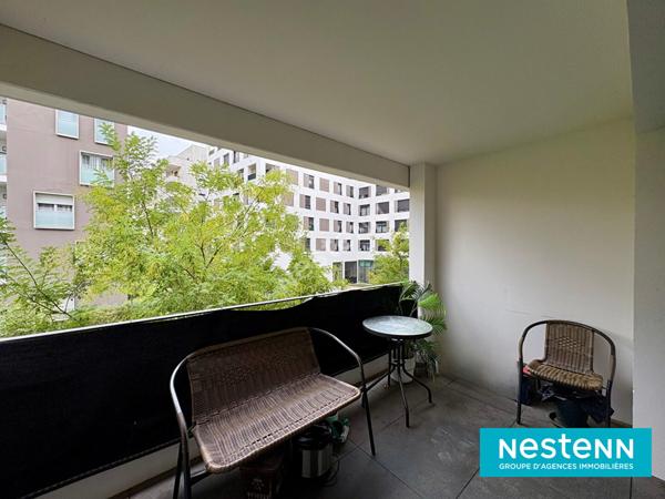 Appartement de type 4 de 85.75m² avec balcon et garage fermé situé sur le secteur de Villeurbanne La Soie.