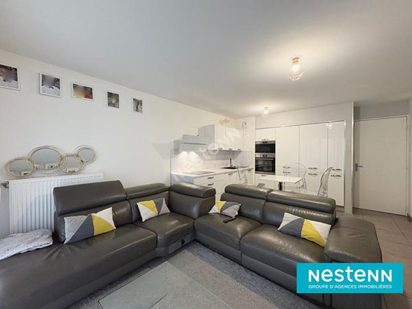 Appartement de type 4 de 85.75m² avec balcon et garage fermé situé sur le secteur de Villeurbanne La Soie.