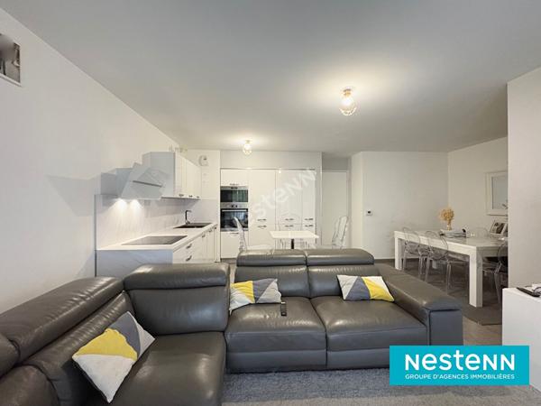 Appartement de type 4 de 85.75m² avec balcon et garage fermé situé sur le secteur de Villeurbanne La Soie.