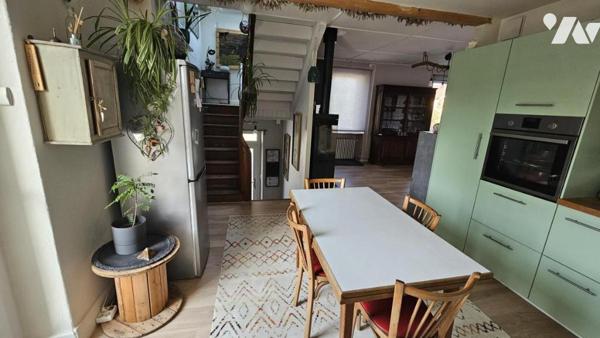 VALENTIGNEY, maison trois pièces entièrement rénovée sur 6a 63ca de terrain