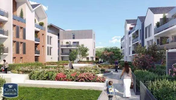 Appartement à louer 3 pièces 57.52m² Tours (37100)