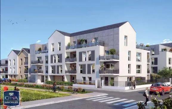 Appartement à louer 3 pièces 57.52m² Tours (37100)