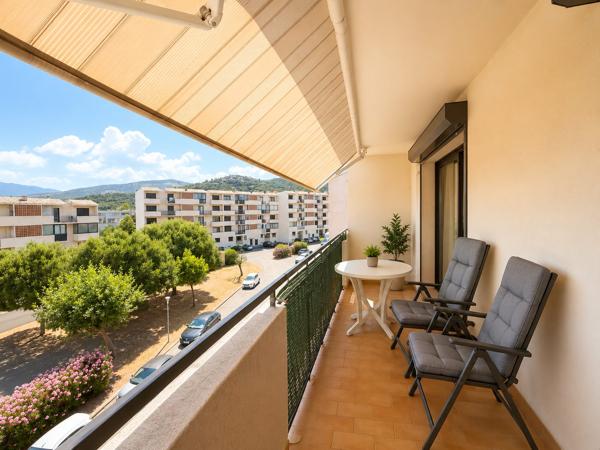 Appartement T3 – 77 m² – Borgo – Dernier étage – Terrasse + Véranda + Cave