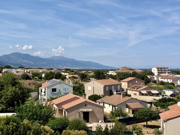 Appartement T3 – 77 m² – Borgo – Dernier étage – Terrasse + Véranda + Cave