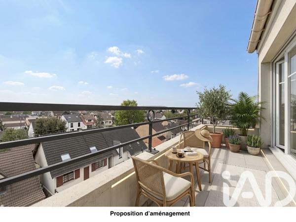 Appartement à vendre 3 pièces 58,2 m² Villeparisis
