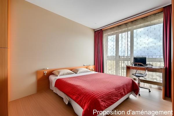 Appartement au dernier étage avec balcon