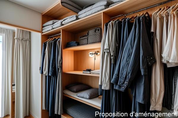 Appartement au dernier étage avec balcon