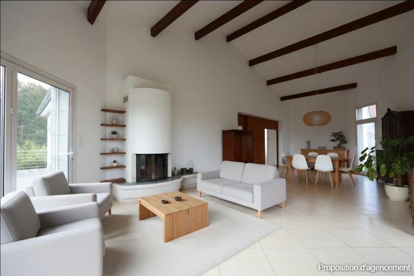 À VENDRE - Grande maison de plain-pied de 224 m² habitable (4 chambres) avec vue exceptionnelle sur forêt et plaine à Vaux-devant-Damloup (proche Verdun), terrain de 1359 m² !