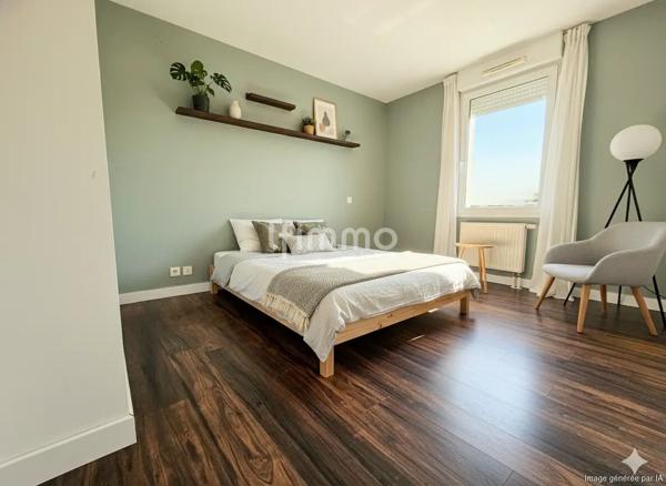 Très charmant T3 de 69m² en attique + parking privatif - DPE C