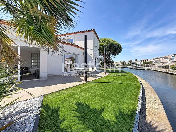 Splendide Marina à Aigues Mortes de 170m2 sur 540 m2 de parcelle