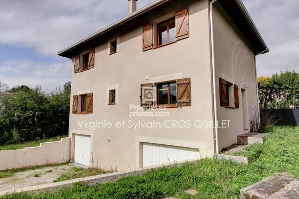 COTE PAVEE Maison T6 136 m2 grand garage 80 m²