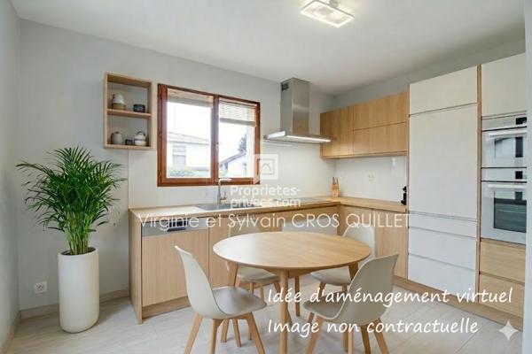 COTE PAVEE Maison T6 136 m2 grand garage 80 m²