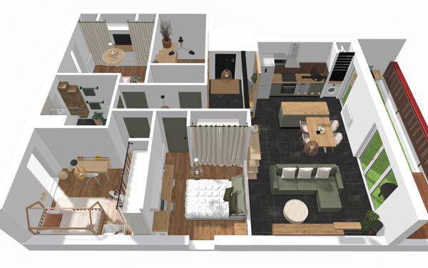 Appartement à vendre    4 pièces •  Bassussarry