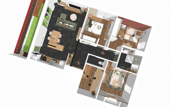 Appartement à vendre    4 pièces •  Bassussarry