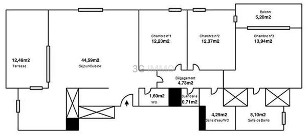 Vente / Appartement T5 à Saint-Cloud (92210)
