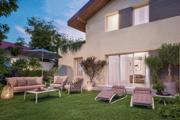 À vendre – Appartement T3 de 65,82 m² en rez-de-jardin à Bons-en-Chablais (74)