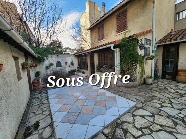 Maison T4 atypique – Calme absolu – Terrasse – Cabanon cadastré