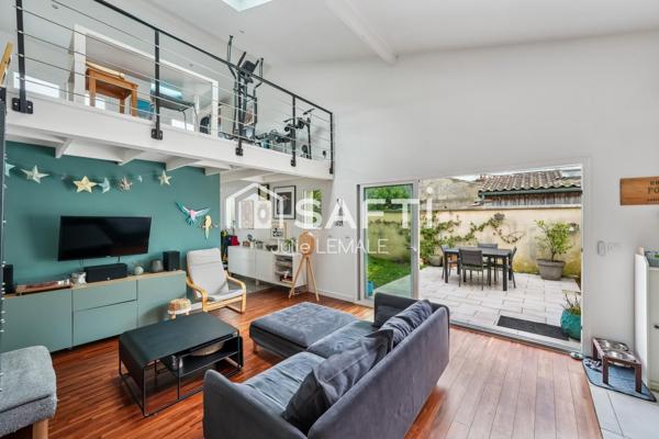 Talence Saint-Genès – Maison de charme d’environ 120 m² avec terrasse