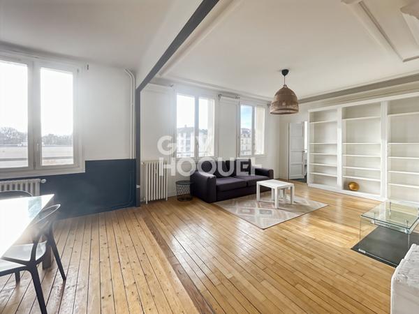 GRAND T3 MEUBLÉ 86 m² CENTRE-VILLE CAEN