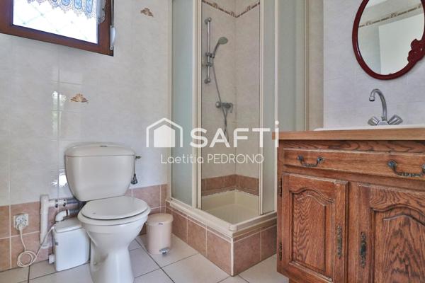 Maison au calme avec beau jardin de 1359 m²