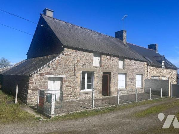 Maison située dans la Baie du Mont Saint Michel.
Une maison d'habitation construite en pierre ...