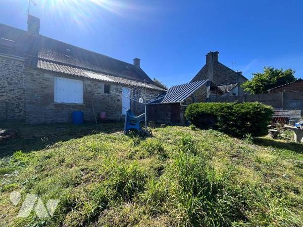 Maison située dans la Baie du Mont Saint Michel.
Une maison d'habitation construite en pierre ...