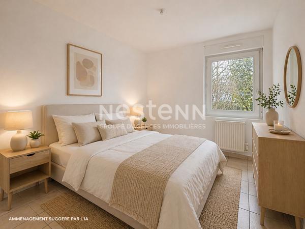 Appartement T2 avec Terrasse au Fort de Bron dans un immeuble récent et Garage - 69500 BRON