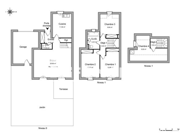 Location Maison 5 pièces 100.38 m² - 2 BIS RUE DU BOIS Laloubere 65310
