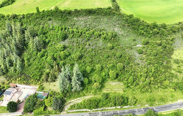 Terrain dominant de 5 200 m² vue dégagée, projet de villa validé