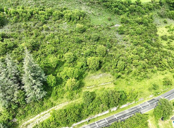 Terrain dominant de 5 200 m² vue dégagée, projet de villa validé