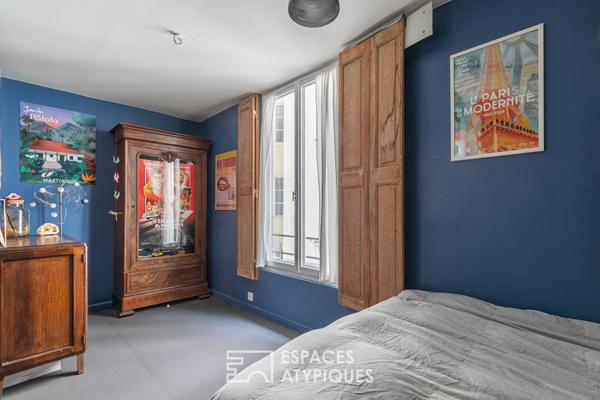 Duplex de charme dans un ancien atelier proche Nation