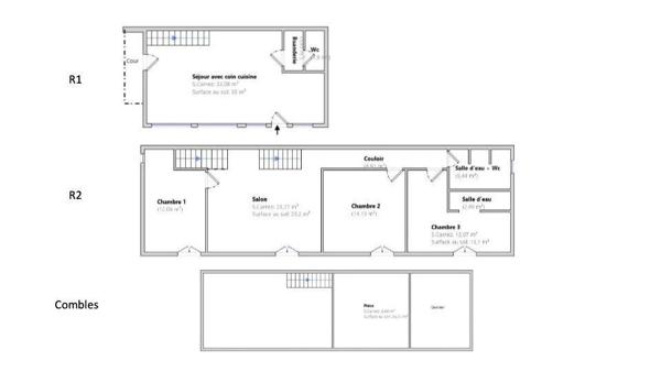 Duplex de charme dans un ancien atelier proche Nation